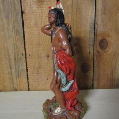 Native American Figurine by Universal Statuary Corp.- 14