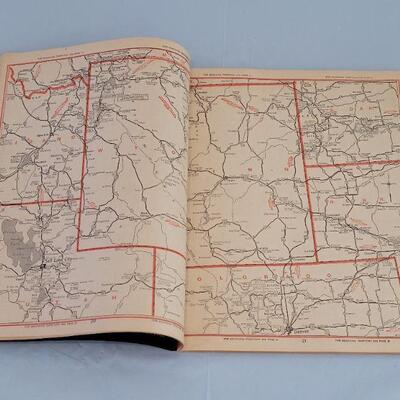 Lot 168:  1947 Firestone Road Maps of America 