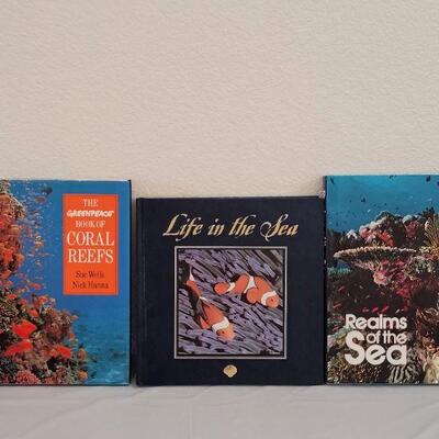 Lot 176: Ocean Life Books 