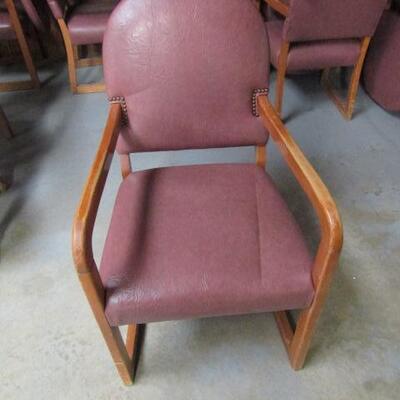 Vinyl Covered Commercial Style Chairs- 20 Pieces