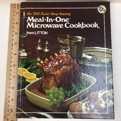 Meal in One Microwave Cookbook, vintage, by LItton