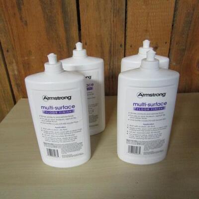 Cleaning Products- Armstrong Multi-Surface Floor Finish and Shout Stain Remover