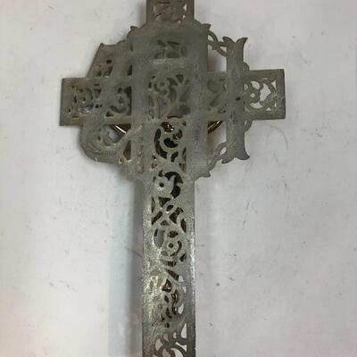Religious Collectibles Lot - Jesus, Crucifix, the Pope