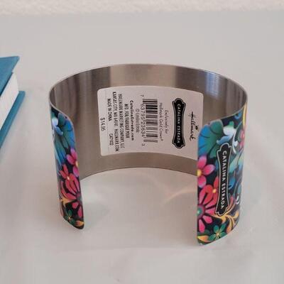 Lot 182: Hallmark Catalina Estrada Notebook & Cuff Bracelet 