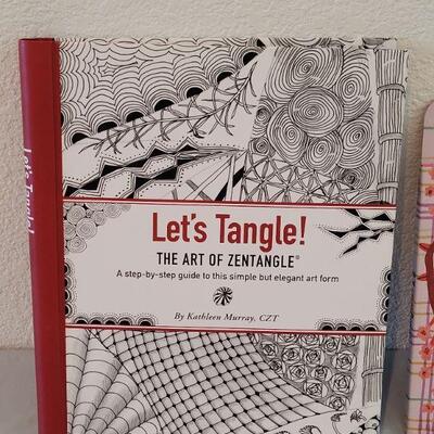 Lot 184:The Art of Zentangle and Colored Pencils