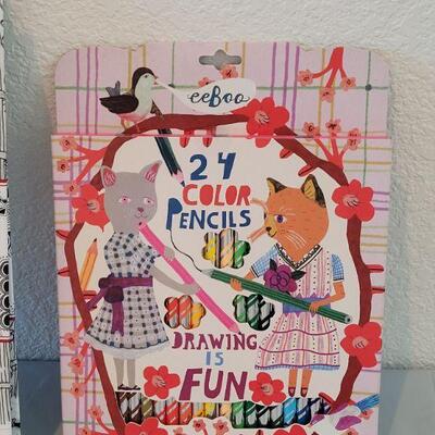Lot 184:The Art of Zentangle and Colored Pencils