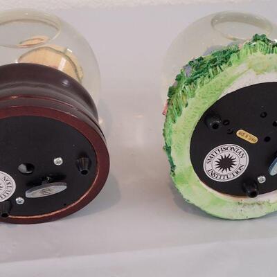 Lot 201: (3) Smithsonian Institute Water Globes
