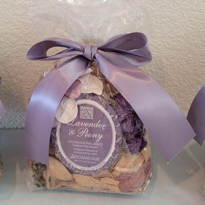 Lot 203: (3) Bags of Lavender & Peony Potpourri 