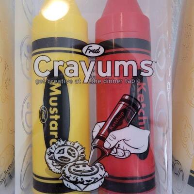 Lot 205: New Crayum Batter Bottles and Sauce Bottles 