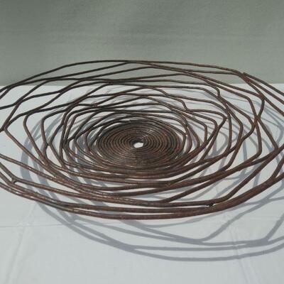 Metal Coiled Basket/Bowl
