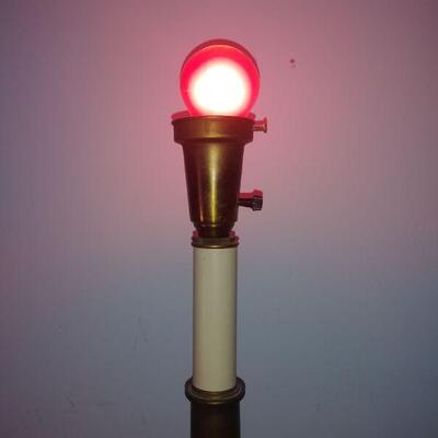 Stiffel Barley Twist  Brass Torchiere Lamp