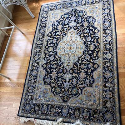 Lot 12 - Shades of Blue Small Area Rug