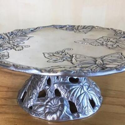 K130 - Arthur Court Covered Glass Serving Dish