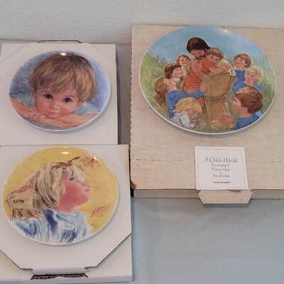 Lot 222: (3) Frances Hook Plates