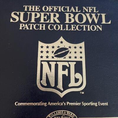 Super Bowl patch collection 