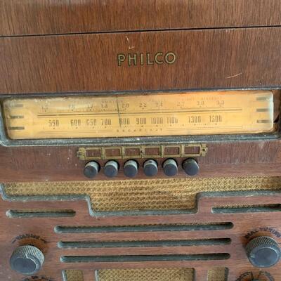 Lot 3 - Two Philco Radio/Record Player
