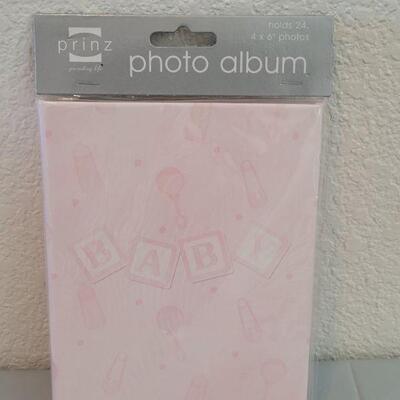 Lot 228: Baby Girl Photo Albums & Book