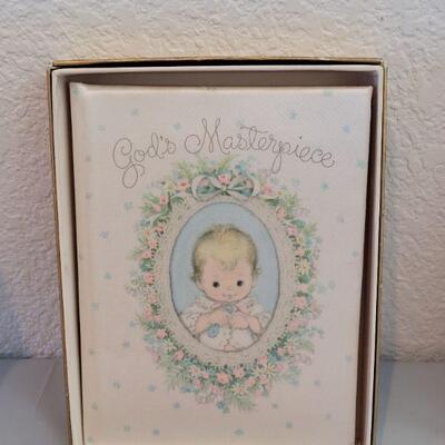 Lot 228: Baby Girl Photo Albums & Book