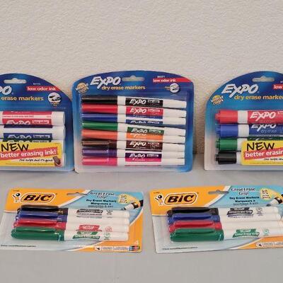 Lot 231: New Dry Erase Markers lot