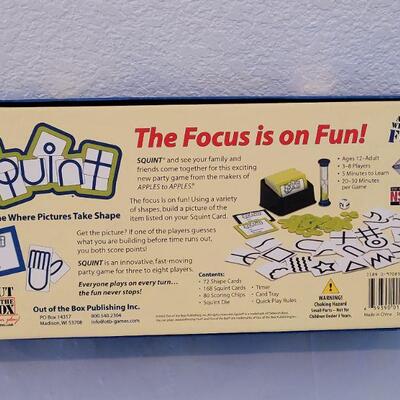 Lot 233: Squint Board Game