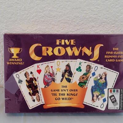 Lot 235: New Five Crowns Card Game