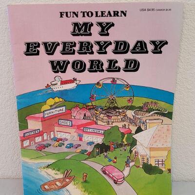 Lot 237: (2) Vintage Coloring Books (one has a couple pages colored)