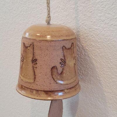Lot 239: Hanging Pottery Bell