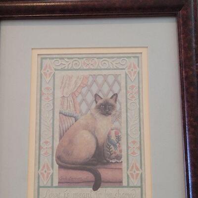 Lot 247: "Scherenschnitte" Cat Art
