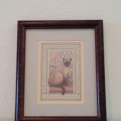 Lot 247: "Scherenschnitte" Cat Art
