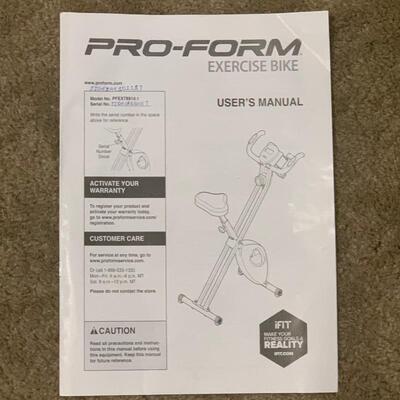 Pro Form Exercise Bike