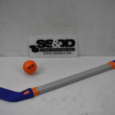 Nerf Hockey Stick & 1 Ball