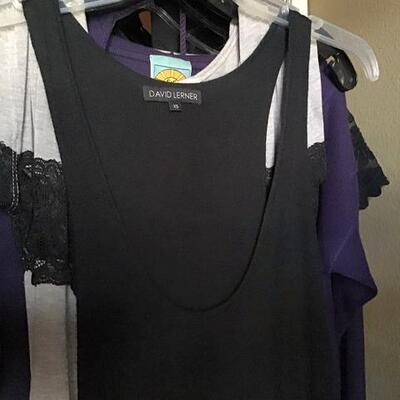 C110 - Closet Clothing Lot - Mostly Tank Style, Some Long Sleeve