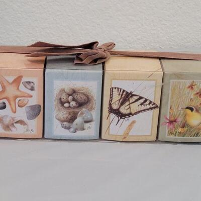 Lot 256: Marjolein Bastin Picture Frame, Notepad & Pen Set, Candles