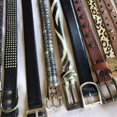 C111 - Group of 18 Various Women's Belts