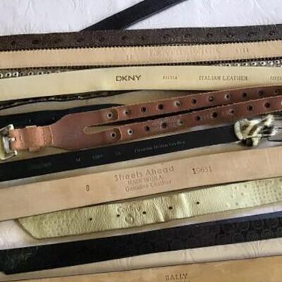 C111 - Group of 18 Various Women's Belts