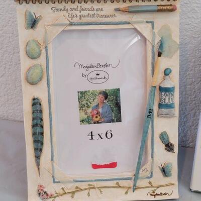 Lot 263: Marjolein Bastin Picture Frame, Tape and Book