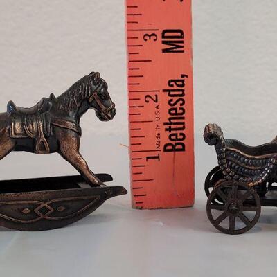 Lot 265: (4) Durham Copper Miniatures 