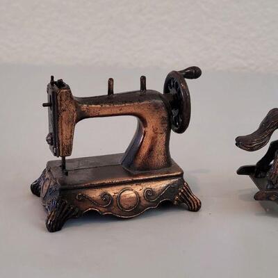 Lot 265: (4) Durham Copper Miniatures 