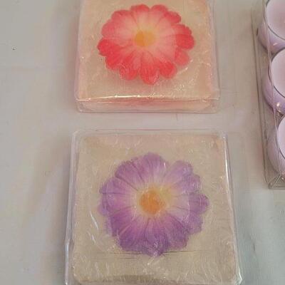 Lot 269: Potpourri Pouches, Spa Candles, Soaps, Bath Gels and Back Scratcher
