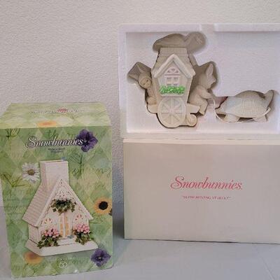 Lot 275: Snowbunnies "Slow Moving Vehicle" and "The Easter Chapel" 