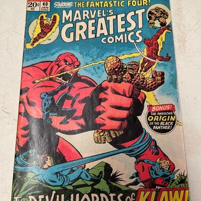 Marvel's #40 Devil Hordes of Klaw  20 cent
