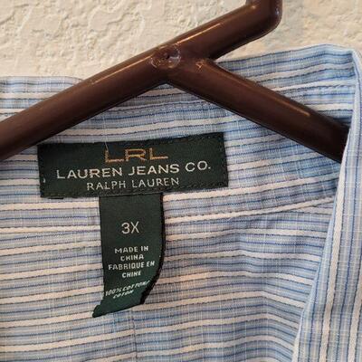 Lot 282: New Ralph Lauren Ruffle Button Down Top
