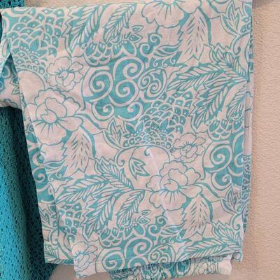 Lot 283: New Teal Button Down Hooded Jacket and Nautica Lounge Pants