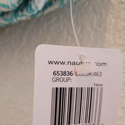 Lot 283: New Teal Button Down Hooded Jacket and Nautica Lounge Pants