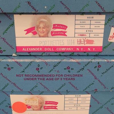 Lot 291: Madame Alexander "Portrettes" and "Lord Nelson"