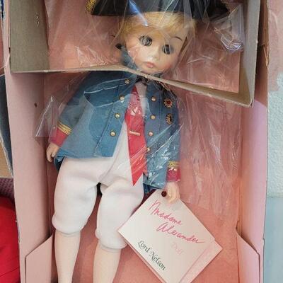 Lot 291: Madame Alexander "Portrettes" and "Lord Nelson"