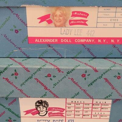Lot 294: Madame Alexander "Lady Lee" and "Betsy Ross"