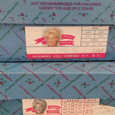 Lot 295: Madame Alexander "United States" and "Little Maid"