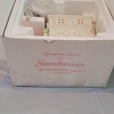 Lot 297: Snowbunnies "My Woodland Wagon" and "On a Tricycle Built for Two"