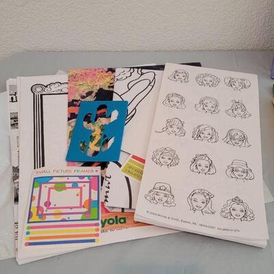 Lot 303: Crayola Pencils, Activities & Marker & Hello Kitty Coloring Book